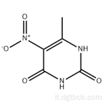 Solido cristallino giallo chiaro 5-nitro-6-metiluracile